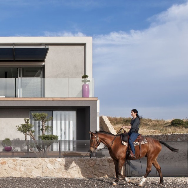 Interior design house near the sea