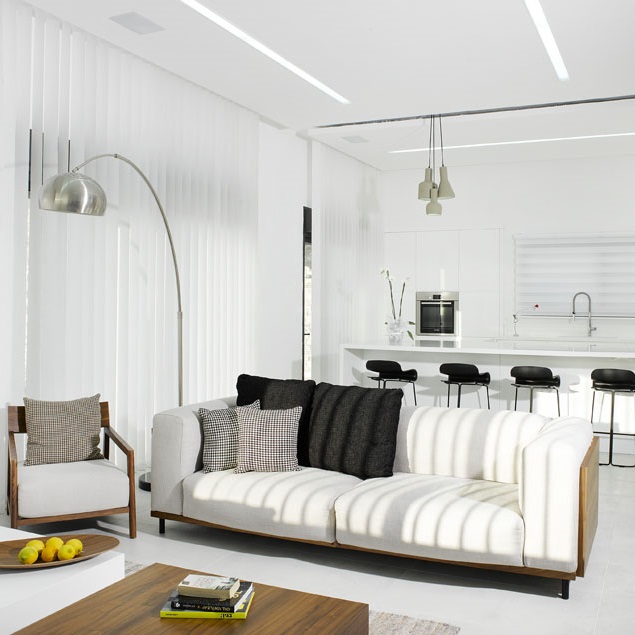 Modern and warm interior design