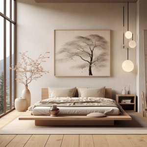 Karshhilit small and minimalist bedroom japandi interior design c6bbba80 df8d 4f0f 83af 4913169e1137