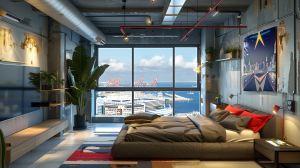 Urban loft in Haifa 2.